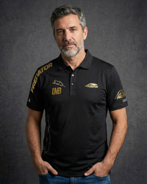 Camiseta Premium - Predator Lateral - Negro