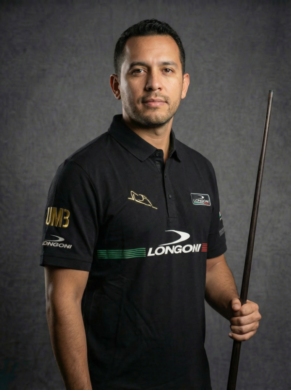 e3f65388-f265-4678-8b08-ba78433786bb Camiseta Premium - Longoni Lineas Frente - Negro