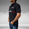 Camiseta Premium - Longoni Lineas Frente - Negro