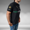 Camiseta Premium - Longoni Lineas Frente - Negro