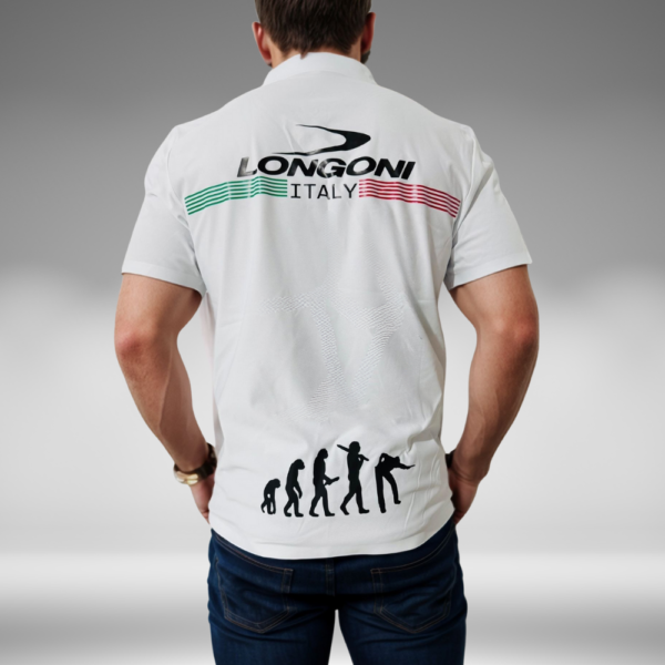 Camiseta Premium - Longoni Lineas Frente - Blanco