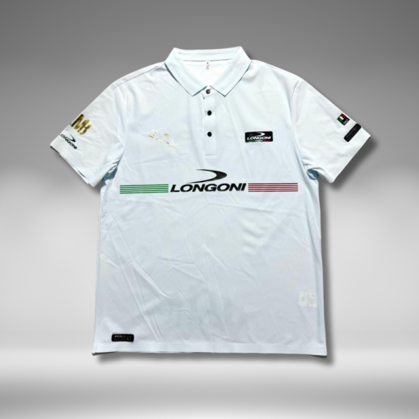 Camiseta Premium - Longoni Lineas Frente - Blanco