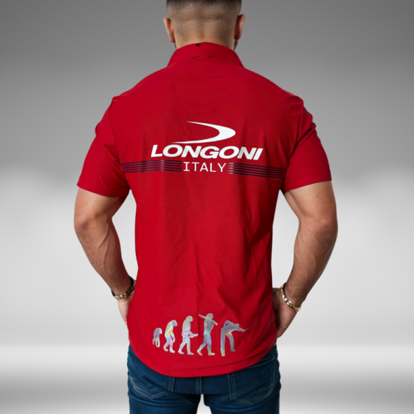 Camiseta Premium - Longoni Lineas Frente - Rojo
