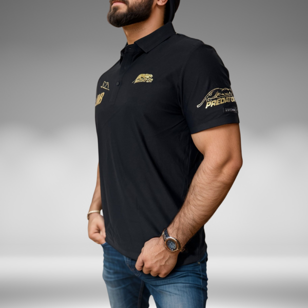 Camiseta Premium - Predator Lateral - Negro