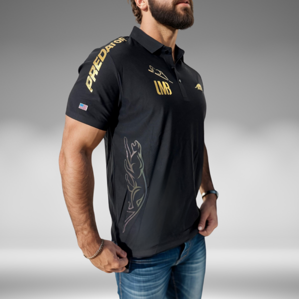 Camiseta Premium - Predator Lateral - Negro