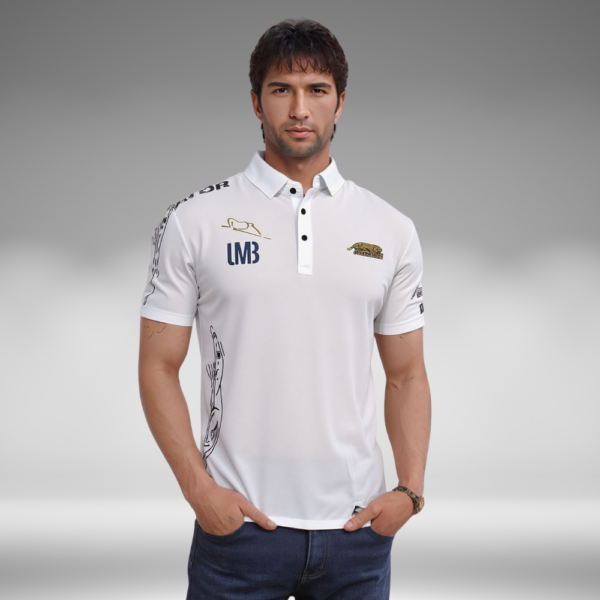 Camiseta Premium - Predator Lateral - Blanco