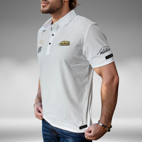 Camiseta Premium - Predator Lateral - Blanco