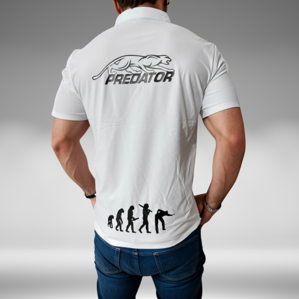 Camiseta Premium - Predator Lateral - Blanco