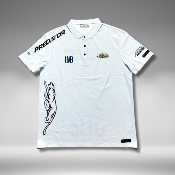 Camiseta Premium - Predator Lateral - Blanco
