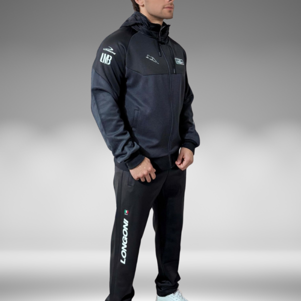 Sudadera Unicolor - Longoni - Negro