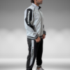 Sudadera Rib - Longoni - Negro / Gris