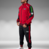 Sudadera Rib - Longoni - Negro / Rojo