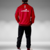 Sudadera Rib - Longoni - Negro / Rojo