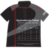 Camiseta Polo Curva - Longoni - Negro / Azul Petroleo