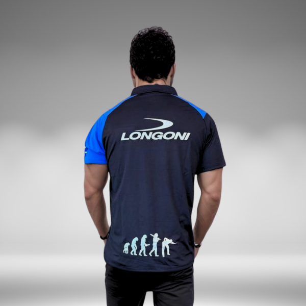 Camiseta Polo Curva - Hanbat - Negro / Azul Rey