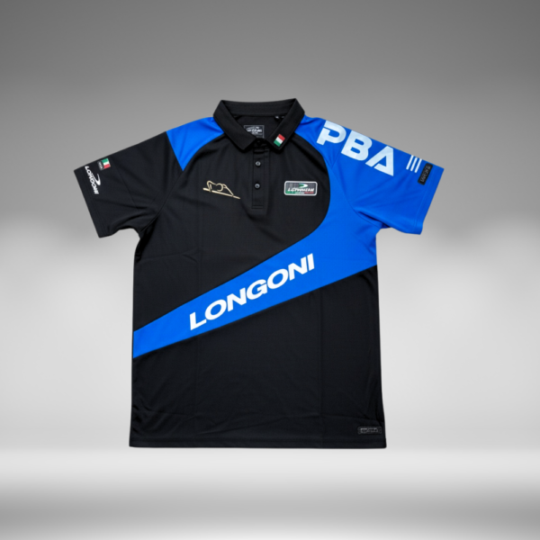 Camiseta Polo Curva - Hanbat - Negro / Azul Rey