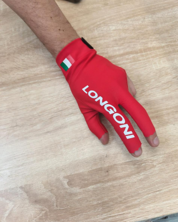 Guante Longoni rojo