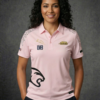 polo-mujer-billar-040 Camiseta Mujer - Predator Cabeza - Rosado