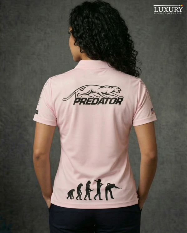 polo-mujer-billar-040-c Camiseta Mujer - Predator Cabeza - Rosado