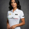 polo-mujer-billar-041 Camiseta Mujer - Longoni Lines Frente - Blanco
