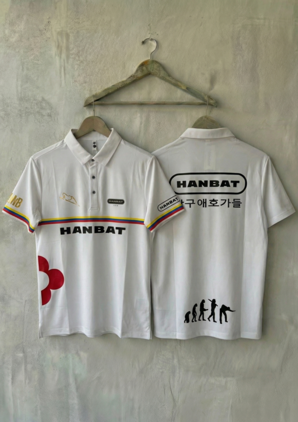 Camiseta Premium - Hanbat Bandera Colombia - Blanco