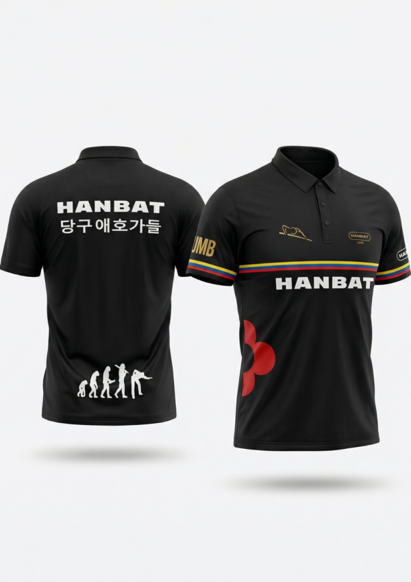 Camiseta Premium - Hanbat Bandera Colombia - Negro