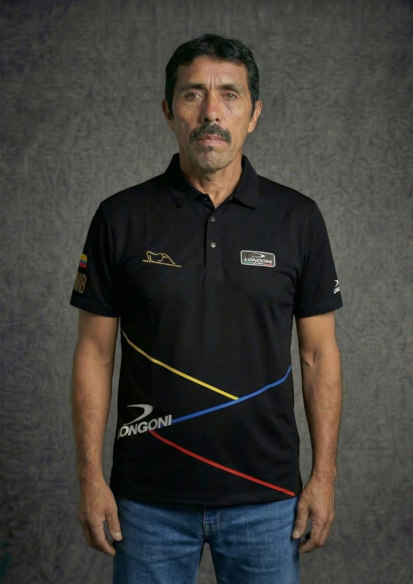 Camiseta Premium - Longoni Lineas Colombia - Negro