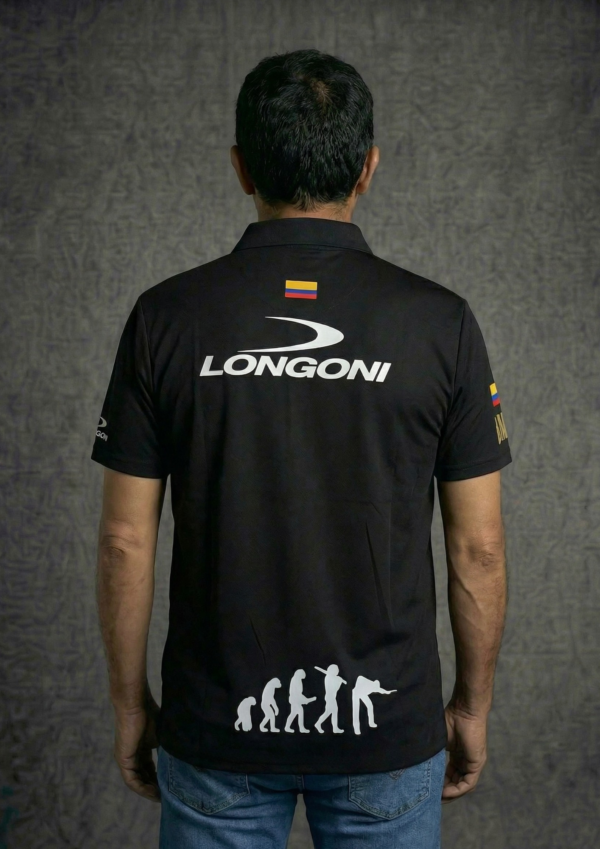 Camiseta Premium - Longoni Lineas Colombia - Negro