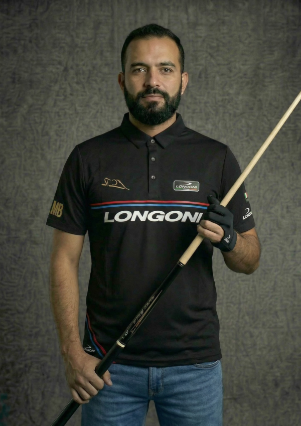 IPLB-48-b Camiseta Premium - Longoni Lineas Rojo Azul - Negro