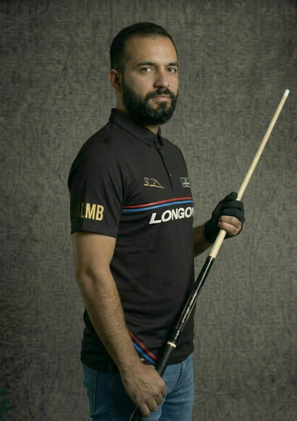 IPLB-48-c Camiseta Premium - Longoni Lineas Rojo Azul - Negro