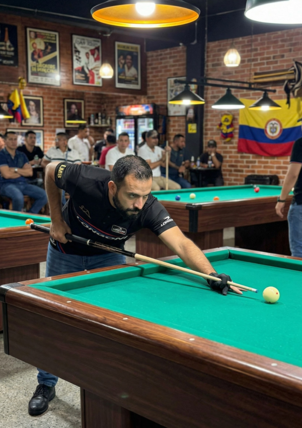 IPLB-48-e Camiseta Premium - Longoni Lineas Rojo Azul - Negro