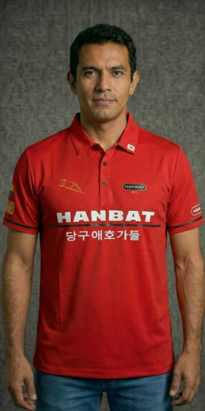 IPLB-50 Camiseta Premium - Hanbat Lineas Clasico - Rojo
