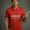 Camiseta Premium - Hanbat Lineas Clasico - Rojo