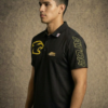 Camiseta Premium - Predator Cabeza Amarilla - Negro