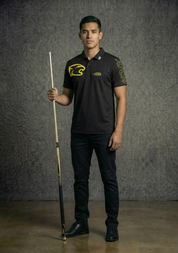 Camiseta Premium - Predator Cabeza Amarilla - Negro