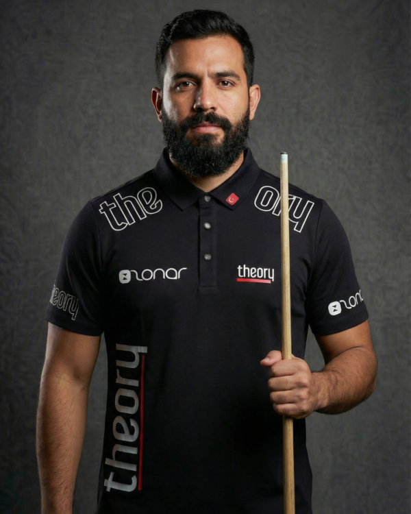 Camiseta Premium - Theory Hombros - Negro