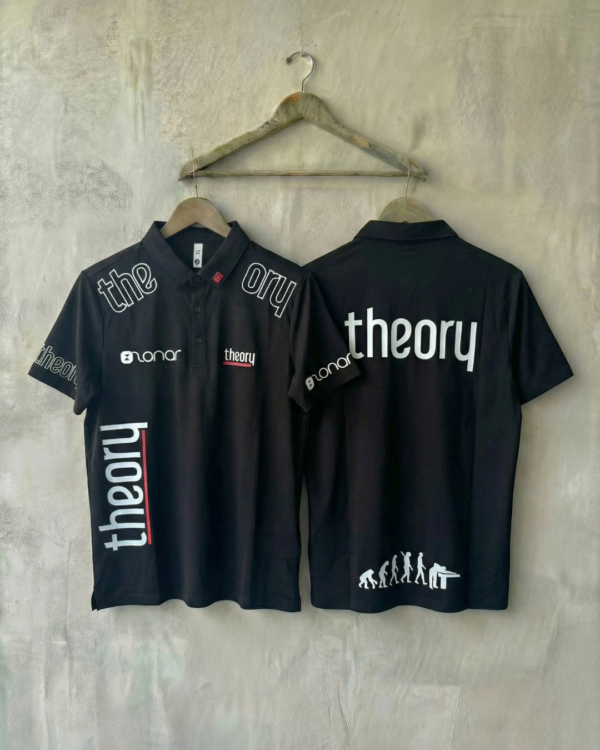 Camiseta Premium - Theory Hombros - Negro