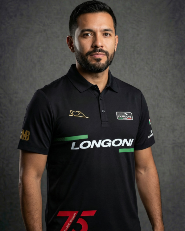 Camiseta Premium - Longoni 75 Años - Negro