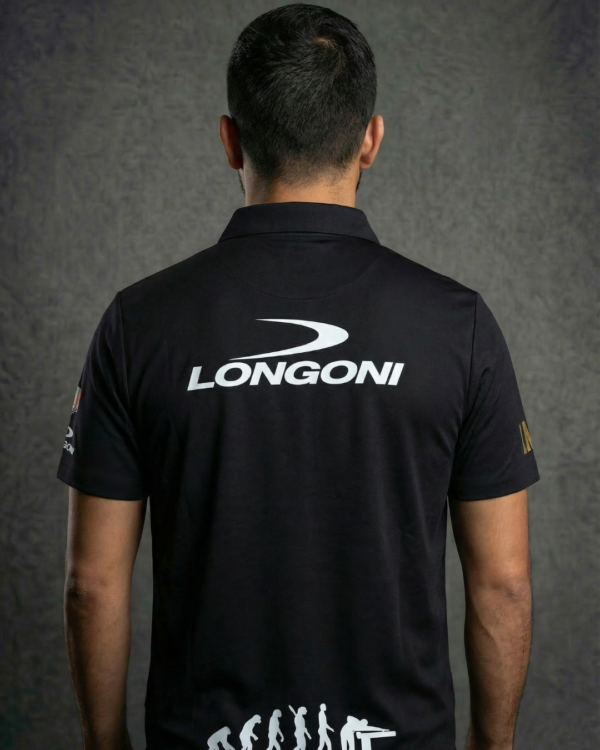 Camiseta Premium - Longoni 75 Años - Negro
