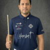 Camiseta Premium - Hanbat  Firma - Azul Oscuro