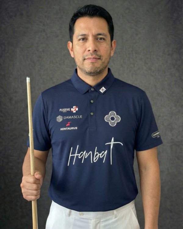 Camiseta Premium - Hanbat  Firma - Azul Oscuro