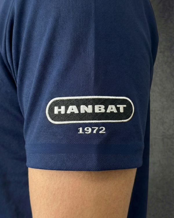 Camiseta Premium - Hanbat  Firma - Azul Oscuro