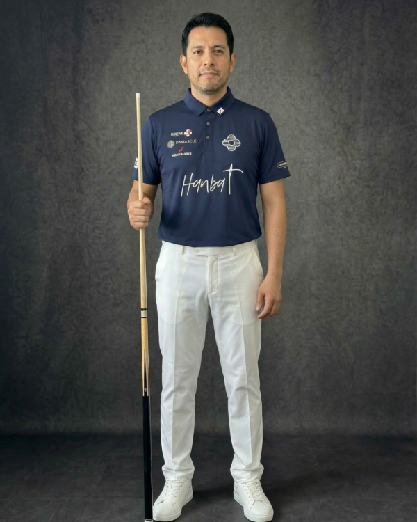 Camiseta Premium - Hanbat  Firma - Azul Oscuro