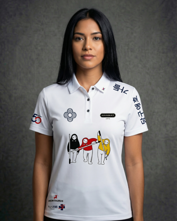 ipl65-g Camiseta Premium - Hanbat Billaristas - Blanco