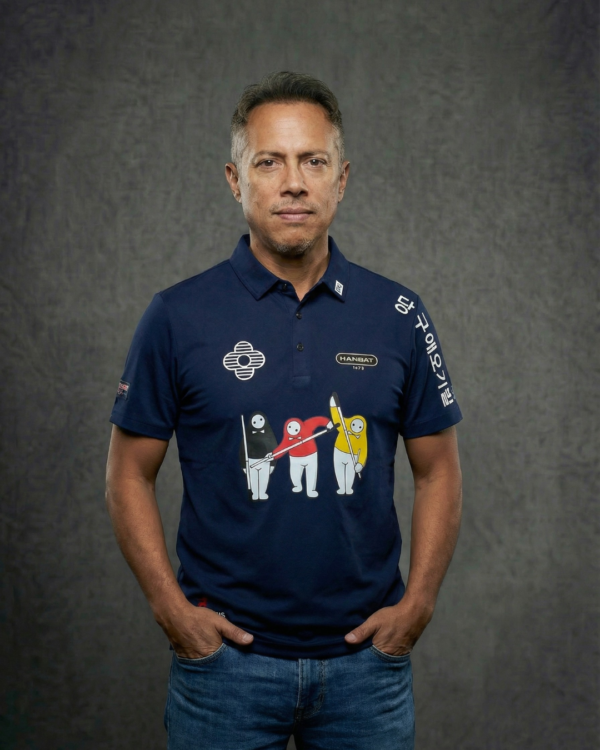 Camiseta Premium - Hanbat  Billaristas - Azul Oscuro