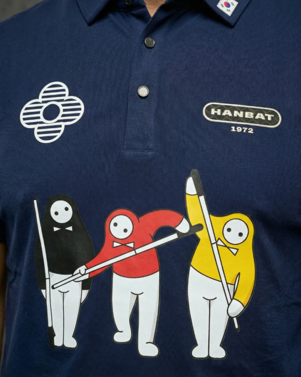 Camiseta Premium - Hanbat  Billaristas - Azul Oscuro